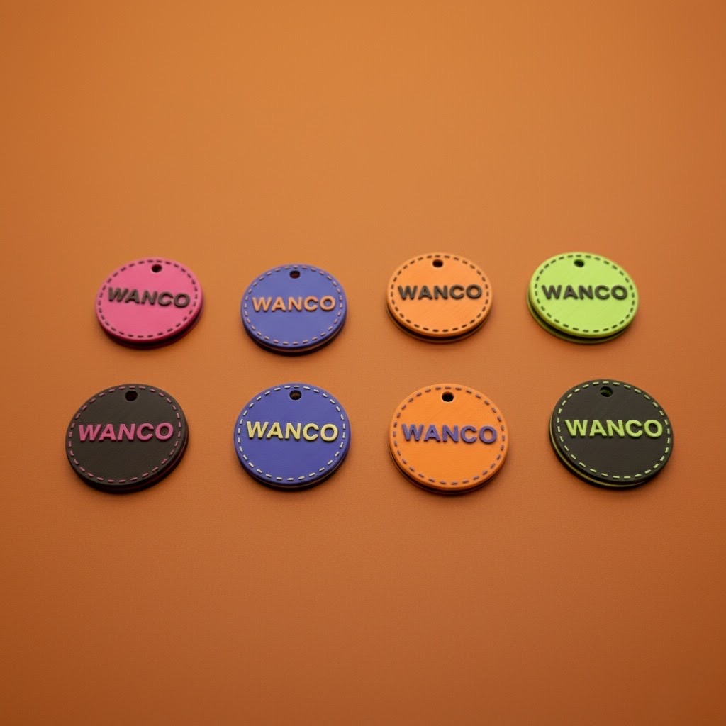 wanco/カラフル 名入れキーホルダー (ステッチ・ハロウィン)