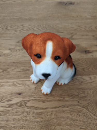 ふわふわワンちゃん貯金箱 | ビーグル