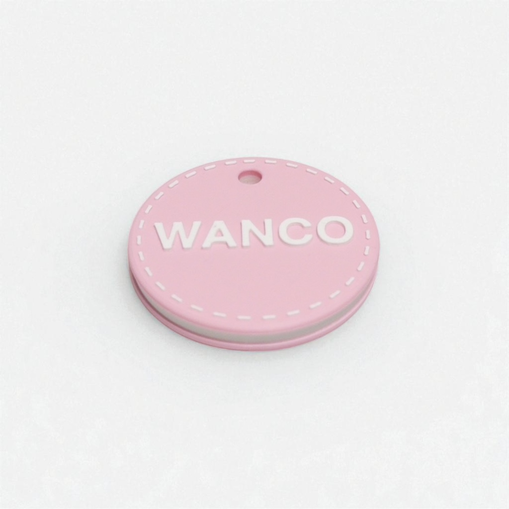 wanco/カラフル 名入れキーホルダー (ステッチ/1色カラー選択)