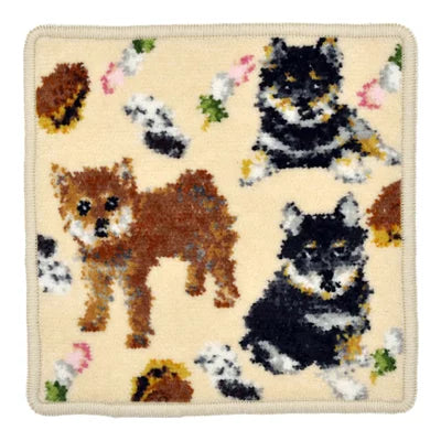 ハンカチ/タオルハンカチ アーンジョー 17cm / 柴