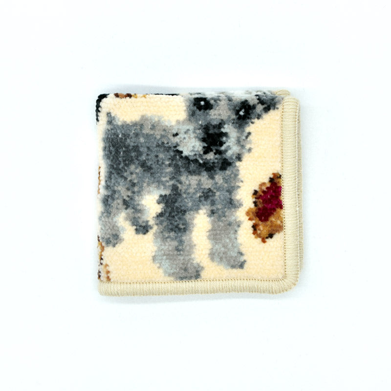 ハンカチ/タオルハンカチ アーンジョー 20cm / シュナウザー