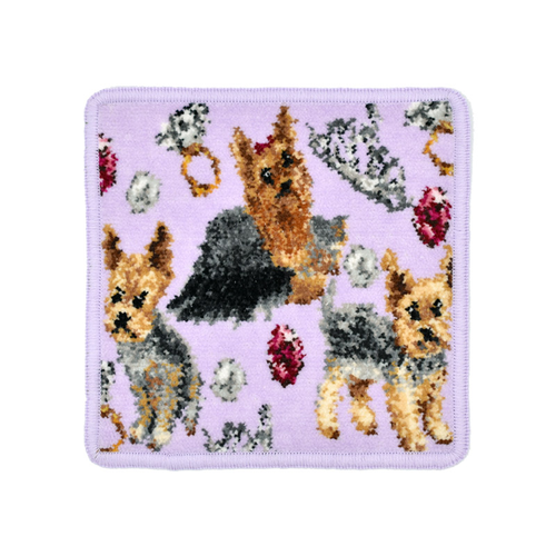 ハンカチ/タオルハンカチ アーンジョー 18cm / ヨークシャーテリア