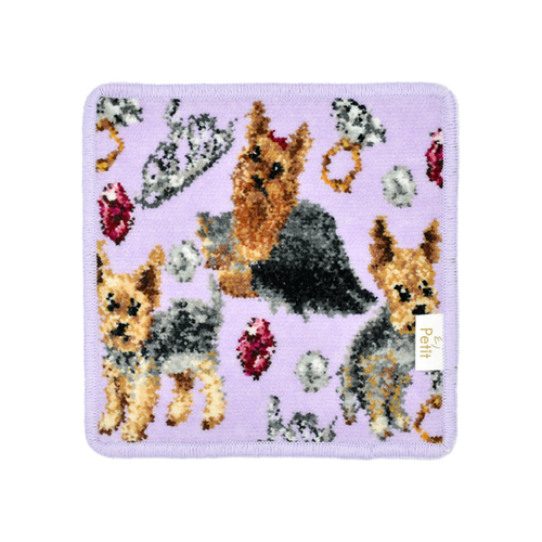 ハンカチ/タオルハンカチ アーンジョー 18cm / ヨークシャーテリア