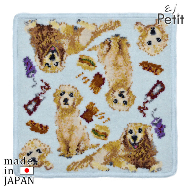 ハンカチ/タオルハンカチ アーンジョー 23cm / ゴールデンレトリバー