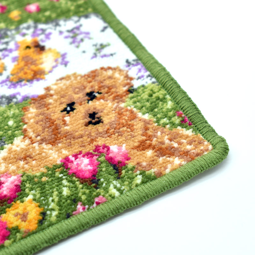 ハンカチ/タオルハンカチ アーンジョー 17cm / プードル