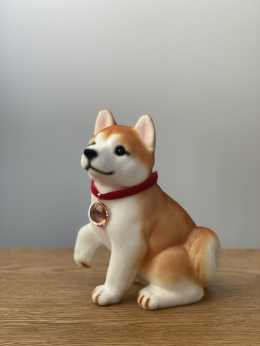 ふわふわワンちゃん貯金箱 | 秋田犬