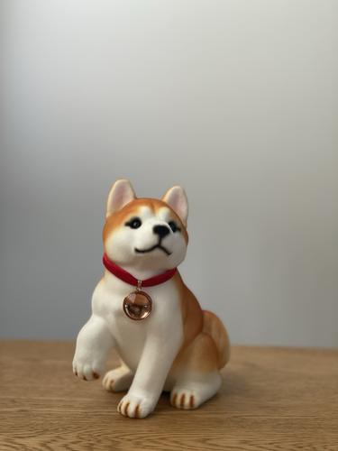 ふわふわワンちゃん貯金箱 | 秋田犬