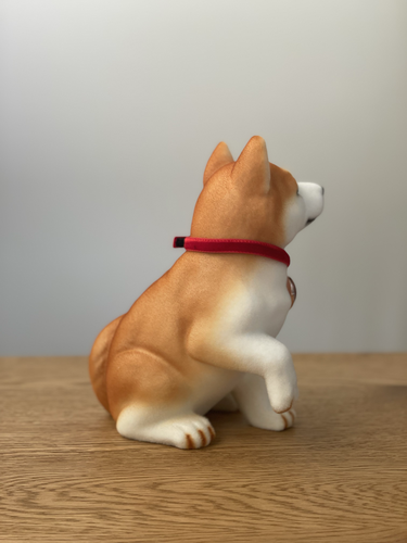 ふわふわワンちゃん貯金箱 | 秋田犬