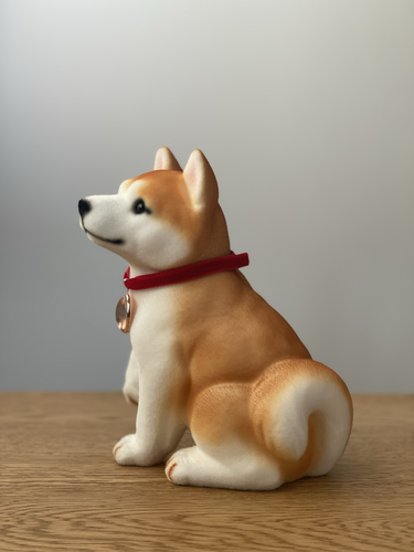 ふわふわワンちゃん貯金箱 | 秋田犬