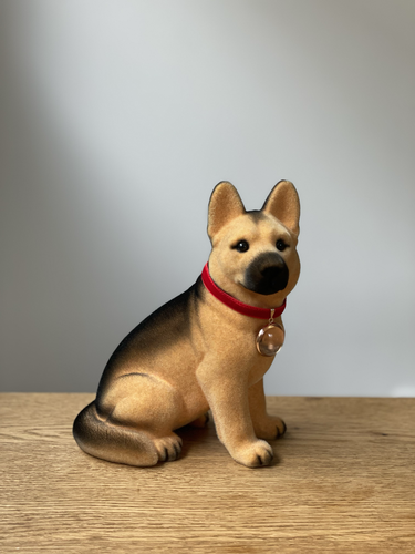 ふわふわワンちゃん貯金箱 | シェパード