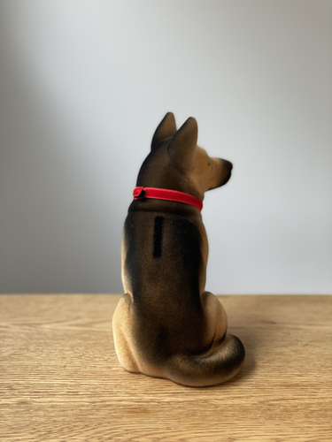 ふわふわワンちゃん貯金箱 | シェパード