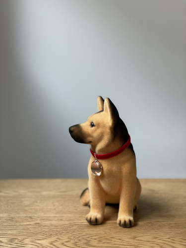 ふわふわワンちゃん貯金箱 | シェパード