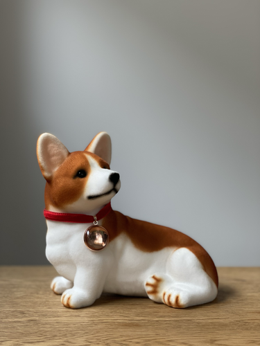 ふわふわワンちゃん貯金箱 | コーギー