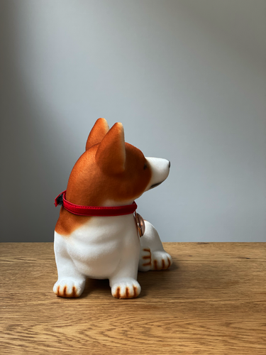 ふわふわワンちゃん貯金箱 | コーギー