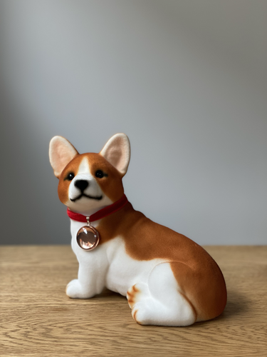 ふわふわワンちゃん貯金箱 | コーギー