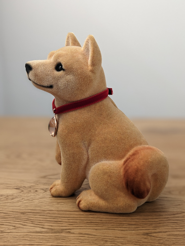 ふわふわワンちゃん貯金箱 | 柴犬