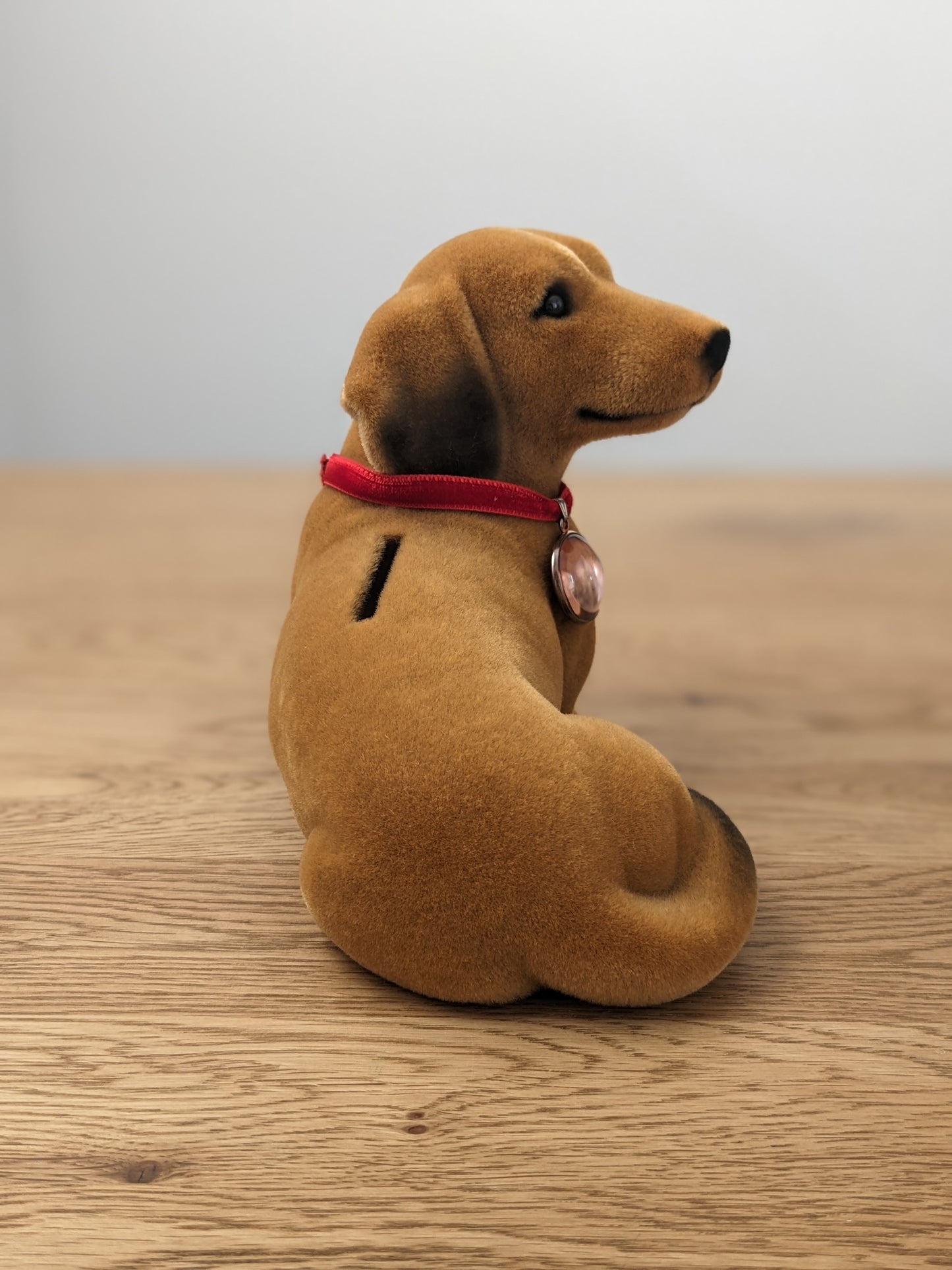 ふわふわワンちゃん貯金箱 | ダックスフンド