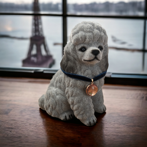 ふわふわワンちゃん貯金箱 | プードル