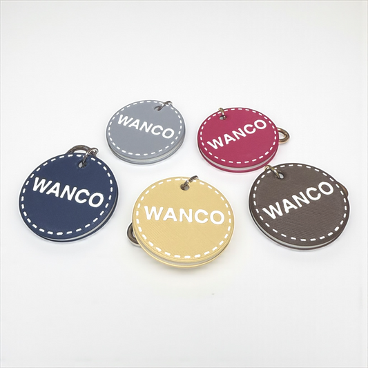 wanco/カラフル 名入れキーホルダー (ステッチ/シック)